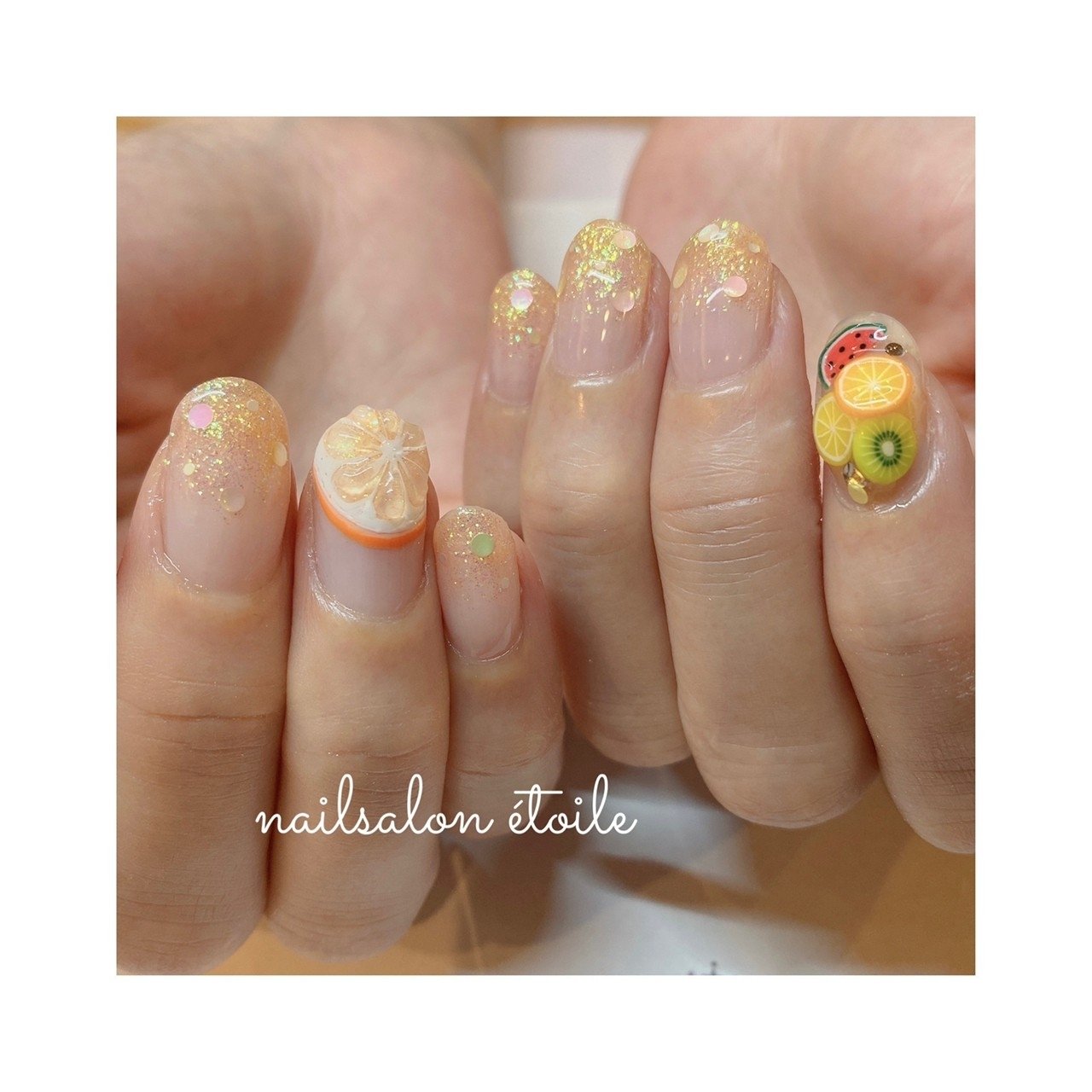 夏 旅行 リゾート パーティー ハンド 星野優子のネイルデザイン No ネイルブック