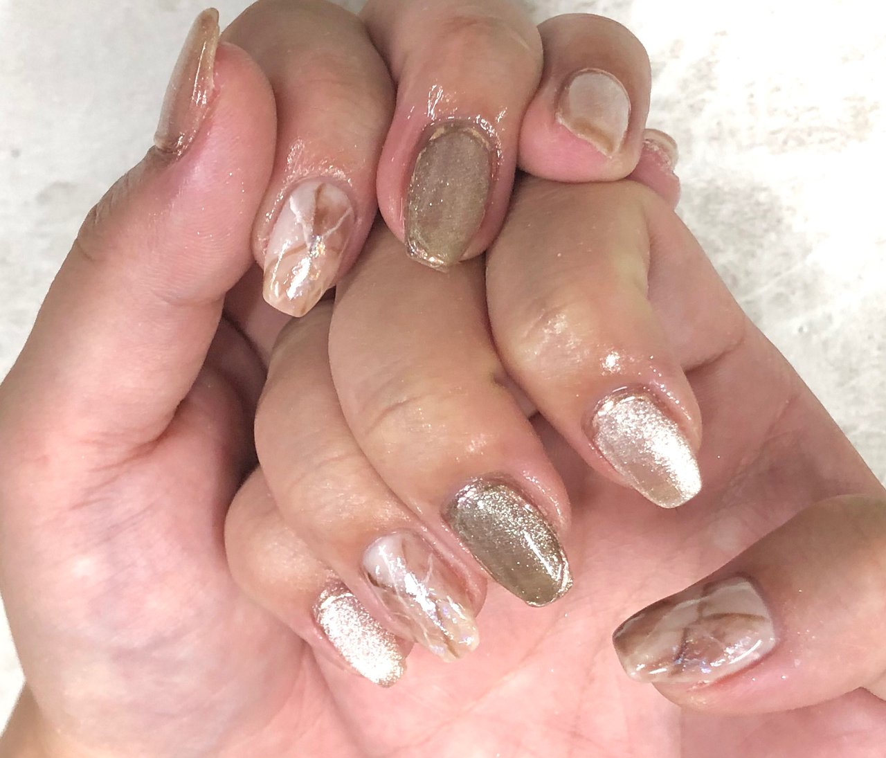 オールシーズン パーティー デート 女子会 ハンド Nb2349ed32b4bのネイルデザイン No ネイルブック