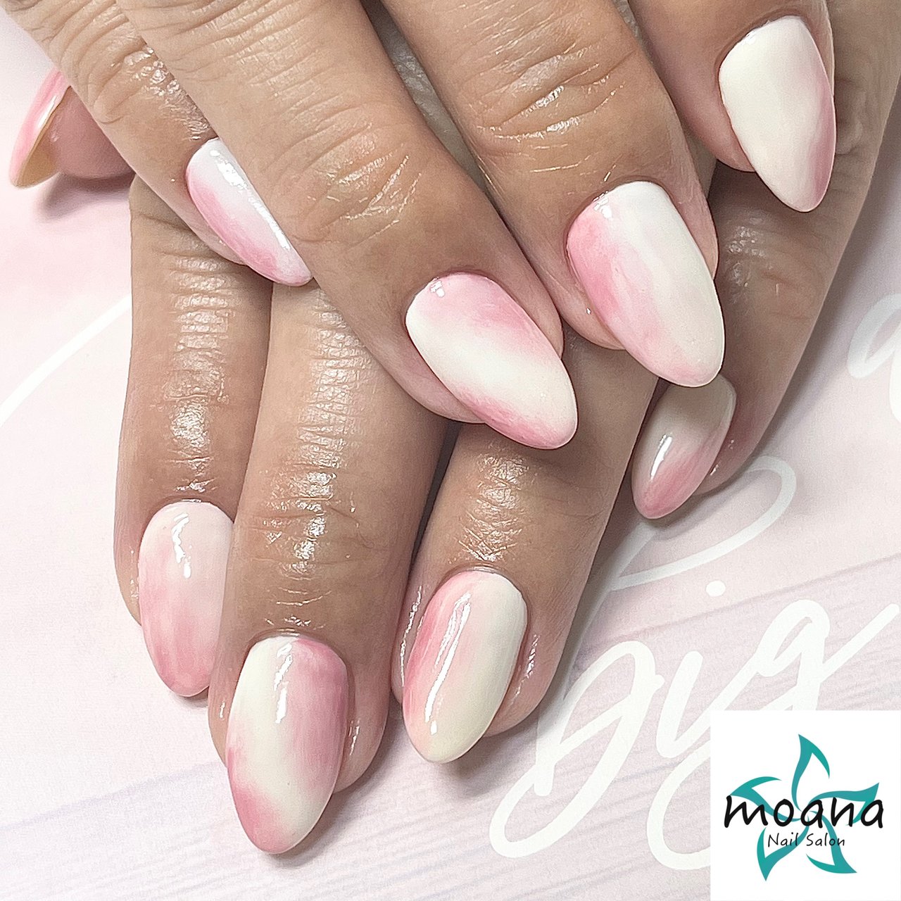 夏 ハンド ニュアンス フルーツ ホワイト Moanaのネイルデザイン No ネイルブック