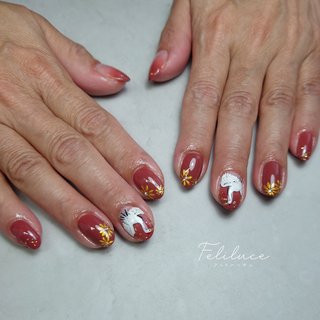 22年 新着順 留袖ネイルのネイルデザイン ネイルブック