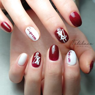 2026年】新着順｜#シュプリームのネイルデザイン｜ネイルブック