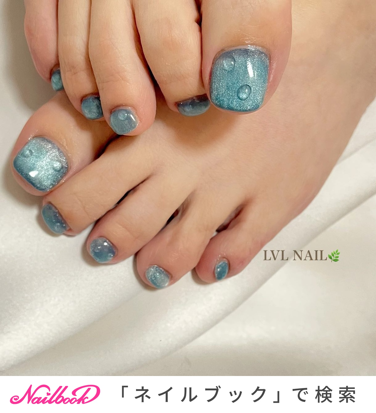 夏/旅行/海/リゾート/フット - LVL NAIL🌿airiのネイルデザイン[No