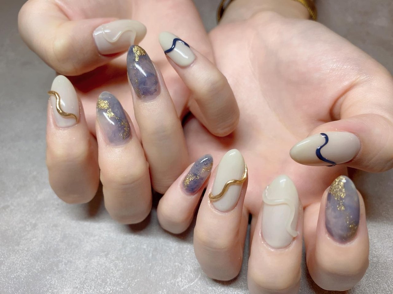 春 夏 オールシーズン ハンド ニュアンス さやかのネイルデザイン No ネイルブック
