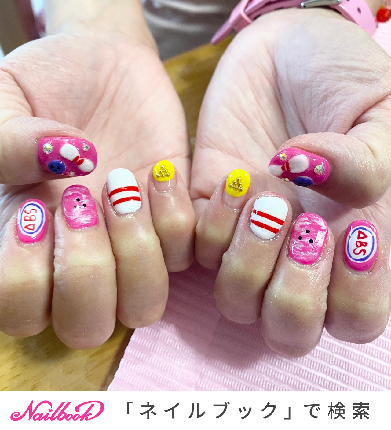 ボーリングのネイルデザイン ネイルブック