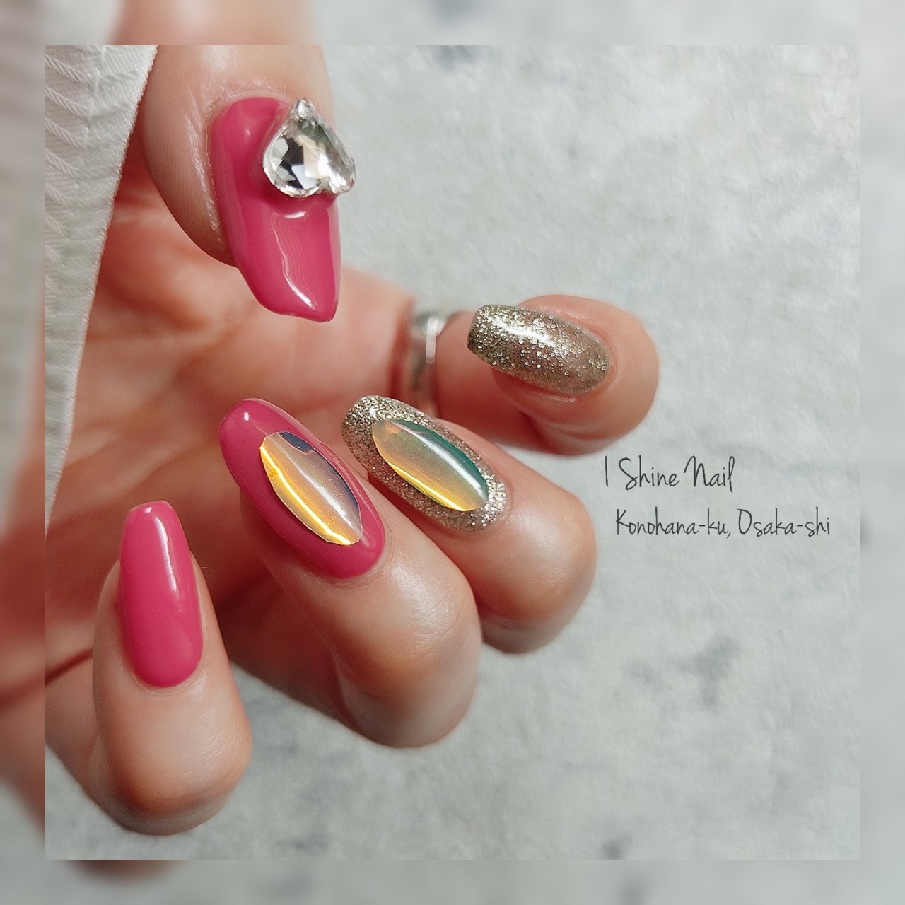 夏 バレンタイン リゾート ライブ ハンド I Shine Nailのネイルデザイン No ネイルブック