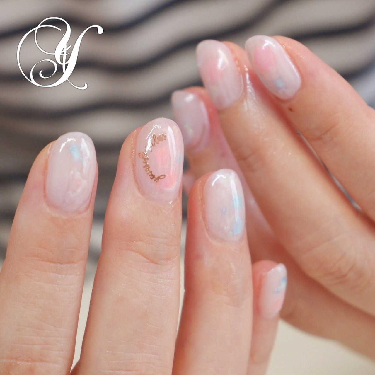 夏 オールシーズン リゾート ハンド ホログラム Yumicoのネイルデザイン No ネイルブック