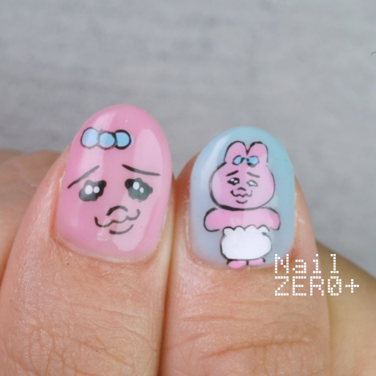 おぱんちゅうさぎ 3d ネイルパーツ オーダー
