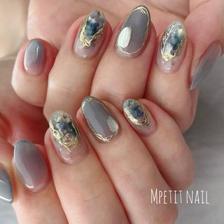 人気順 夏 ネイビー 白のネイルデザイン ネイルブック