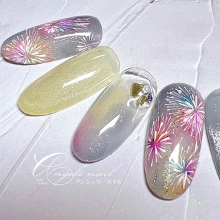人気順｜#エアブラシアート⁡のネイルデザイン(3ページ目