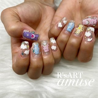 ネイルシール ケアベア 安っぽい