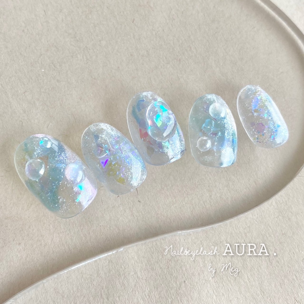 夏/海/リゾート/浴衣/水滴 - 𝙽𝚊𝚒𝚕&𝚎𝚢𝚎𝚕𝚊𝚜𝚑 𝙰𝚄𝚁𝙰