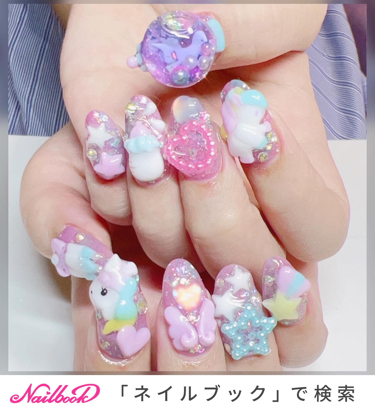 夏/オールシーズン/旅行/海/ハンド - Salon de Mirandaのネイル