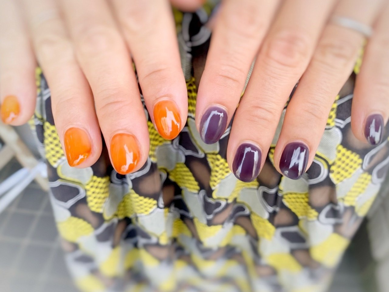 夏 オールシーズン 海 オフィス ハンド Yumiのネイルデザイン No ネイルブック