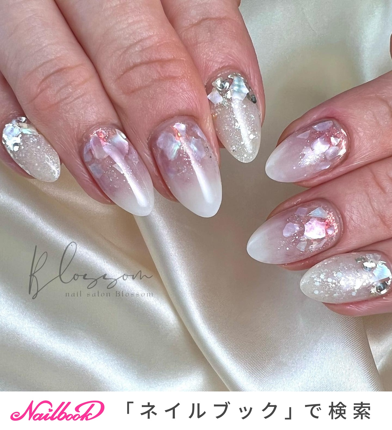 夏/オールシーズン/リゾート/女子会/ハンド - Blossom 露木千沙登のネイルデザイン[No.7472515]｜ネイルブック