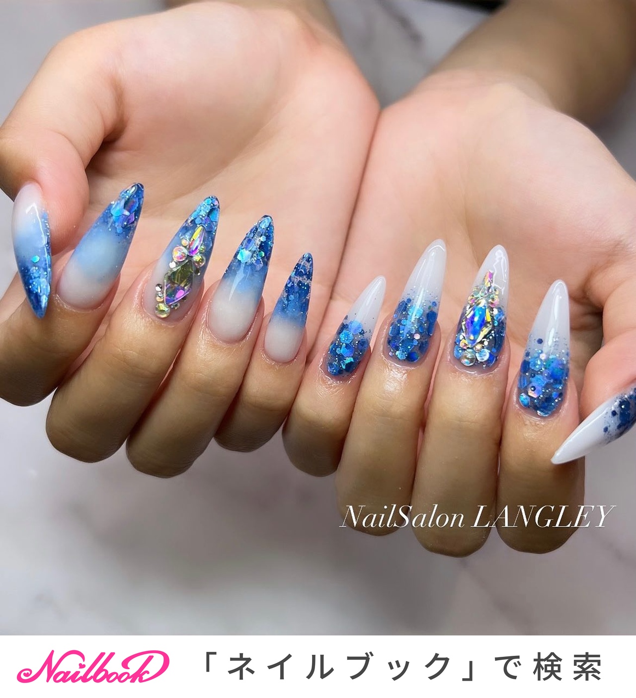 夏/旅行/海/リゾート/ハンド - NailSalon Langleyのネイルデザイン[No.7472831]｜ネイルブック