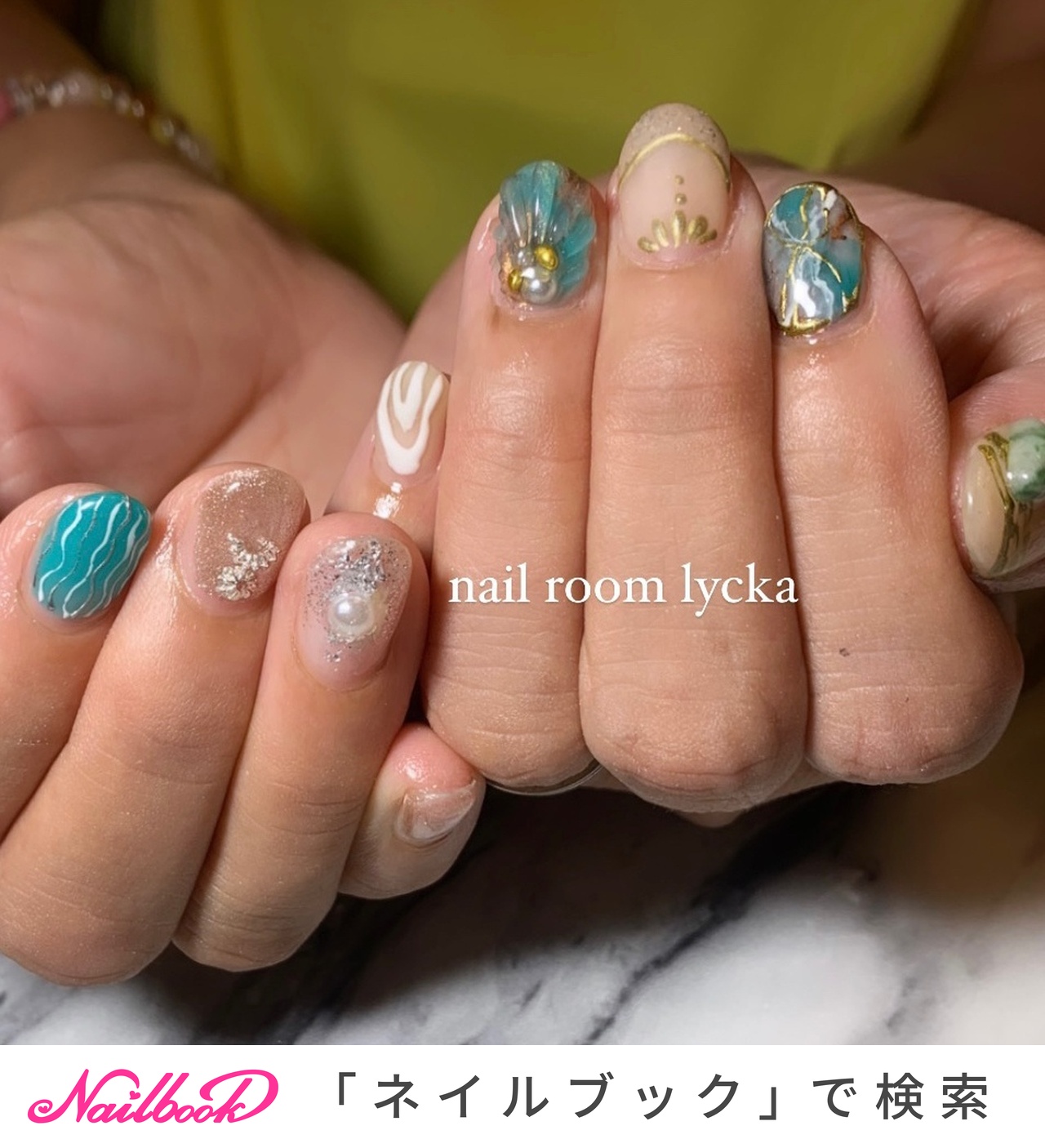 なみなみアートのネイルデザイン｜ネイルブック