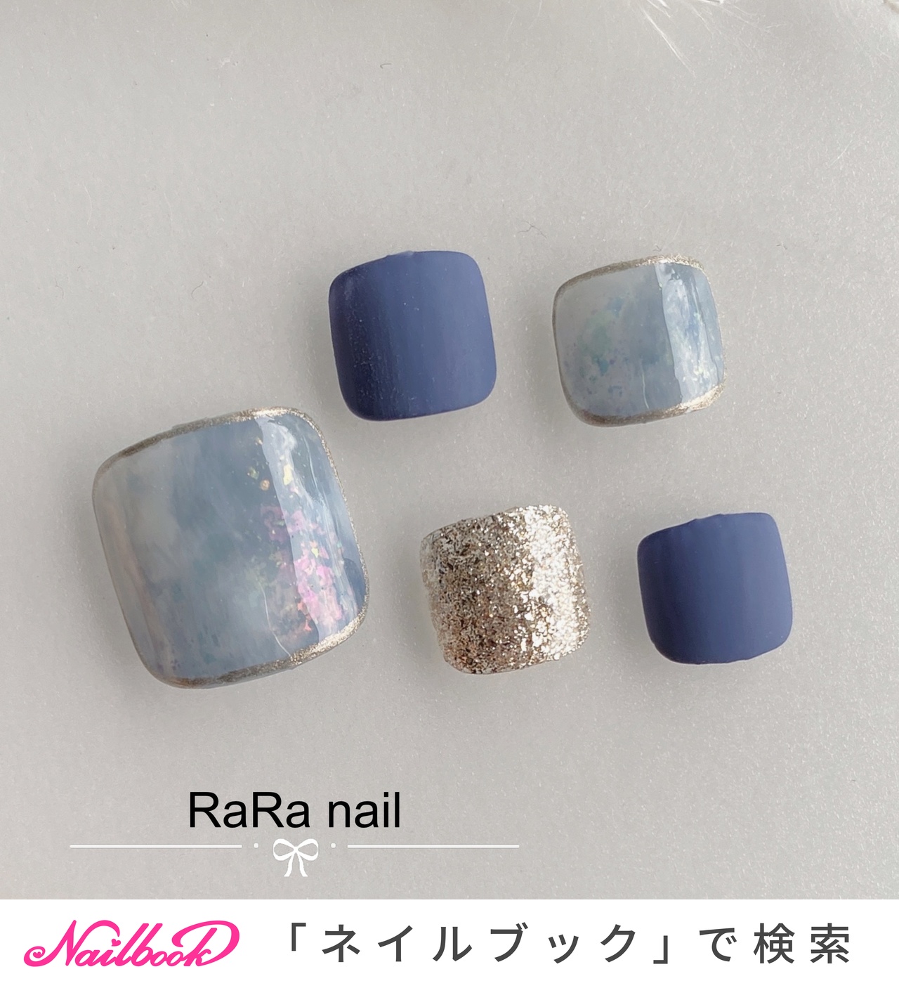 秋/フット/ラメ/ワンカラー/ニュアンス - RaRa Nailのネイルデザイン[No.7476068]｜ネイルブック