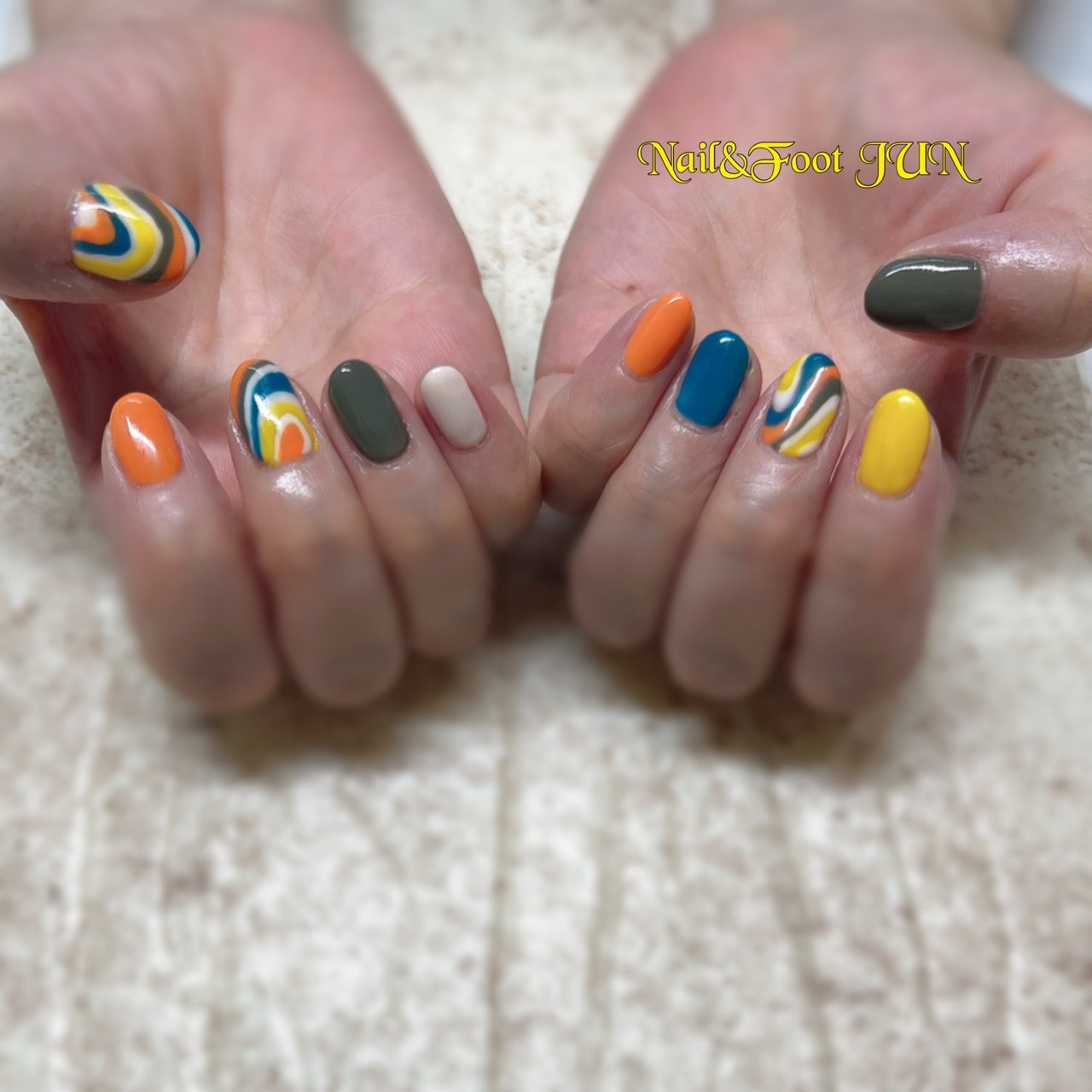 夏 旅行 海 ライブ ハンド Junのネイルデザイン No ネイルブック