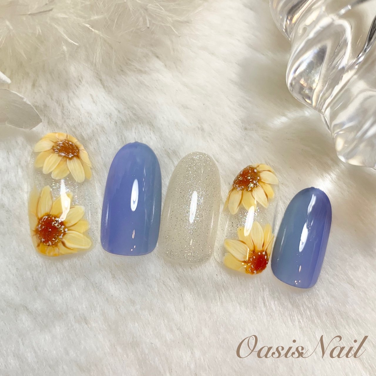 夏 海 リゾート 浴衣 ハンド Oasis Nailのネイルデザイン No ネイルブック