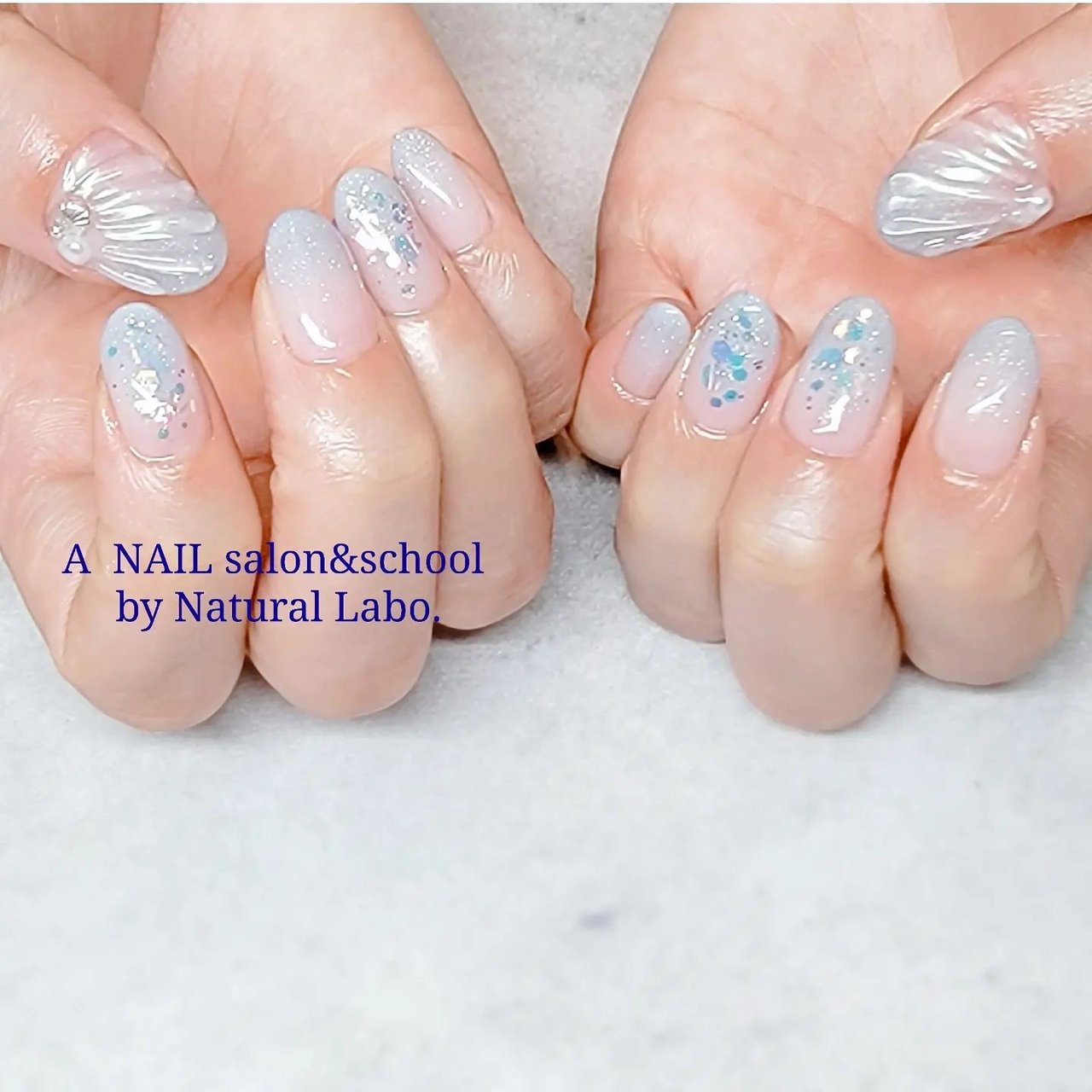 夏 海 リゾート オフィス ハンド Ayaka A Nail By Natural Labo のネイルデザイン No ネイルブック