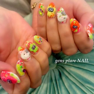 確認用　スプラトゥーン　ネイルパーツ 確認用スプラトゥーンネイルパーツ