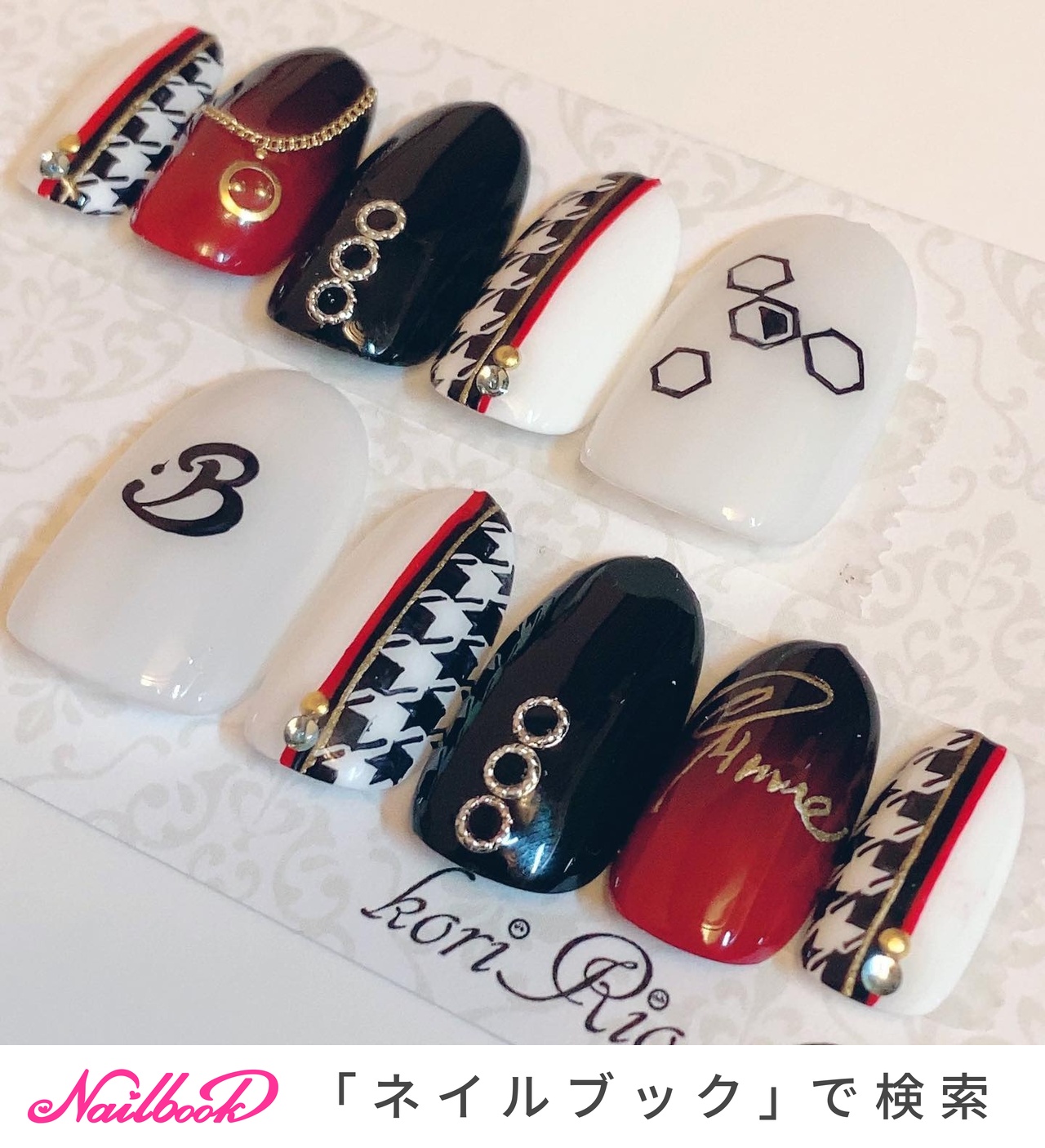 人気順｜ネイルチップ(サンプルチップ)/#CrazyBのネイルデザイン