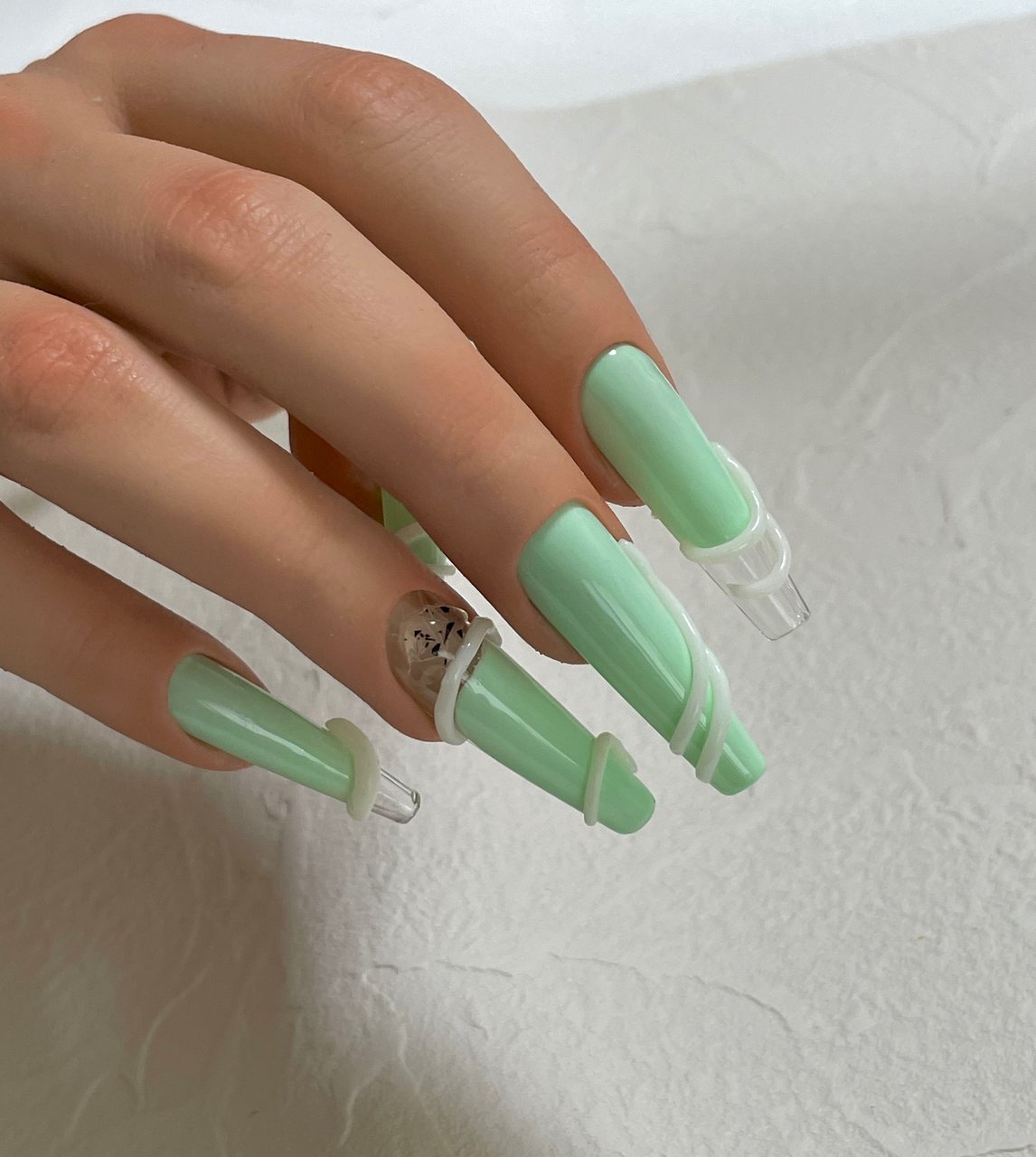 オールシーズン 海 リゾート 女子会 ハンド Runonのネイルデザイン No 741 ネイルブック