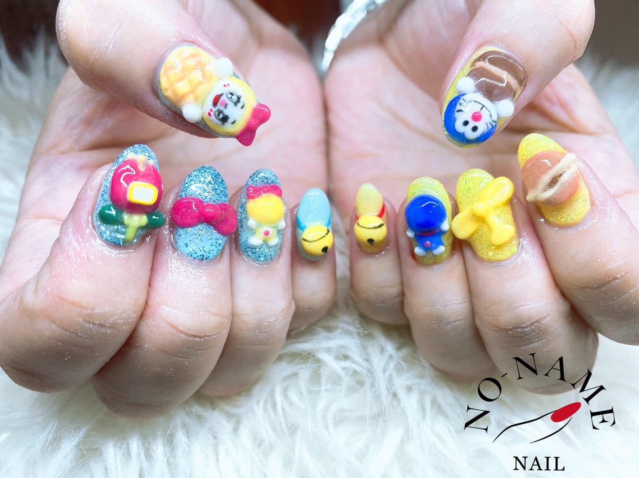 ハンド イエロー 水色 ジェルネイル お客様 Sonomiのネイルデザイン No 749 ネイルブック