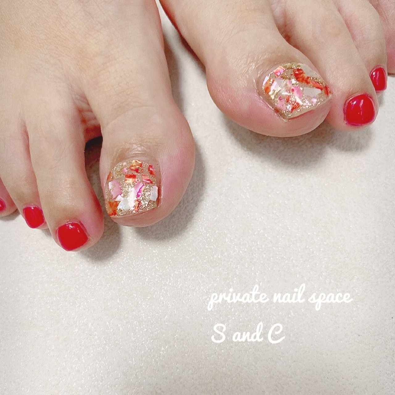 夏 オールシーズン 旅行 リゾート フット Private Nail Space S And Cのネイルデザイン No ネイル ブック
