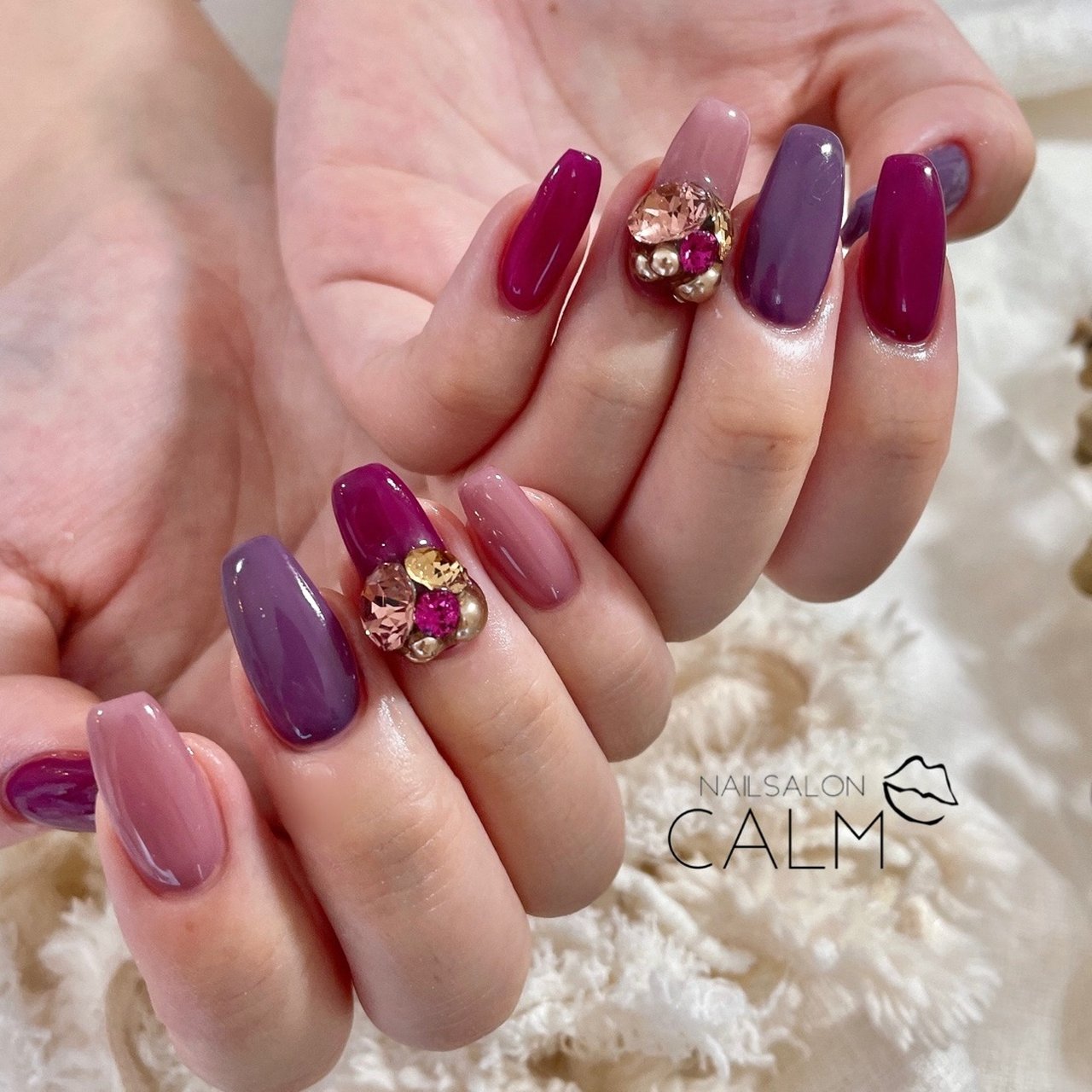 nailsaloncalm0204のネイルデザイン[No.7490288]｜ネイルブック