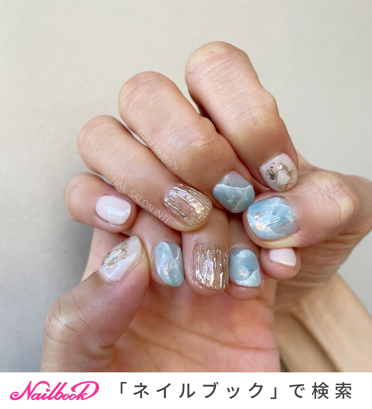 夏/オールシーズン/旅行/リゾート/ハンド - nailsalon_inti(岩岸美華)のネイルデザイン[No.7490584]｜ネイルブック