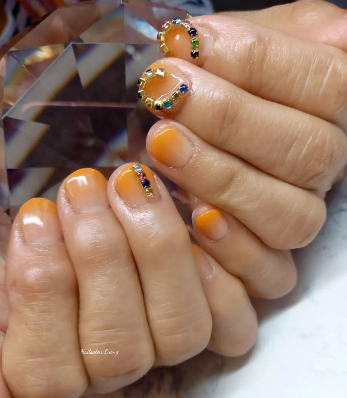 春 夏 オールシーズン デート ハンド Nailsalon Luongのネイルデザイン No ネイルブック