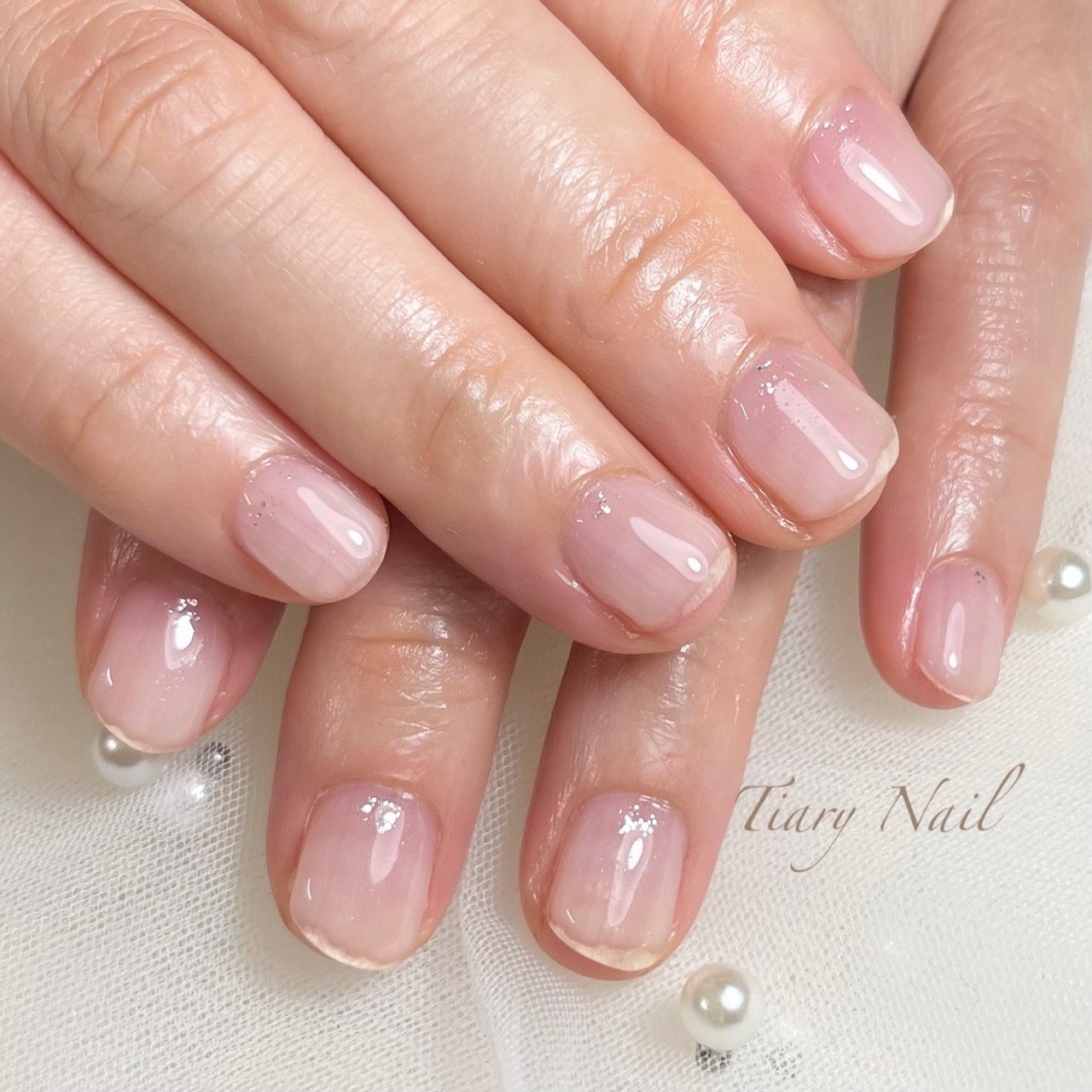 夏 オフィス デート 女子会 シンプル Tiarynail ティアリーネイルのネイルデザイン No ネイルブック