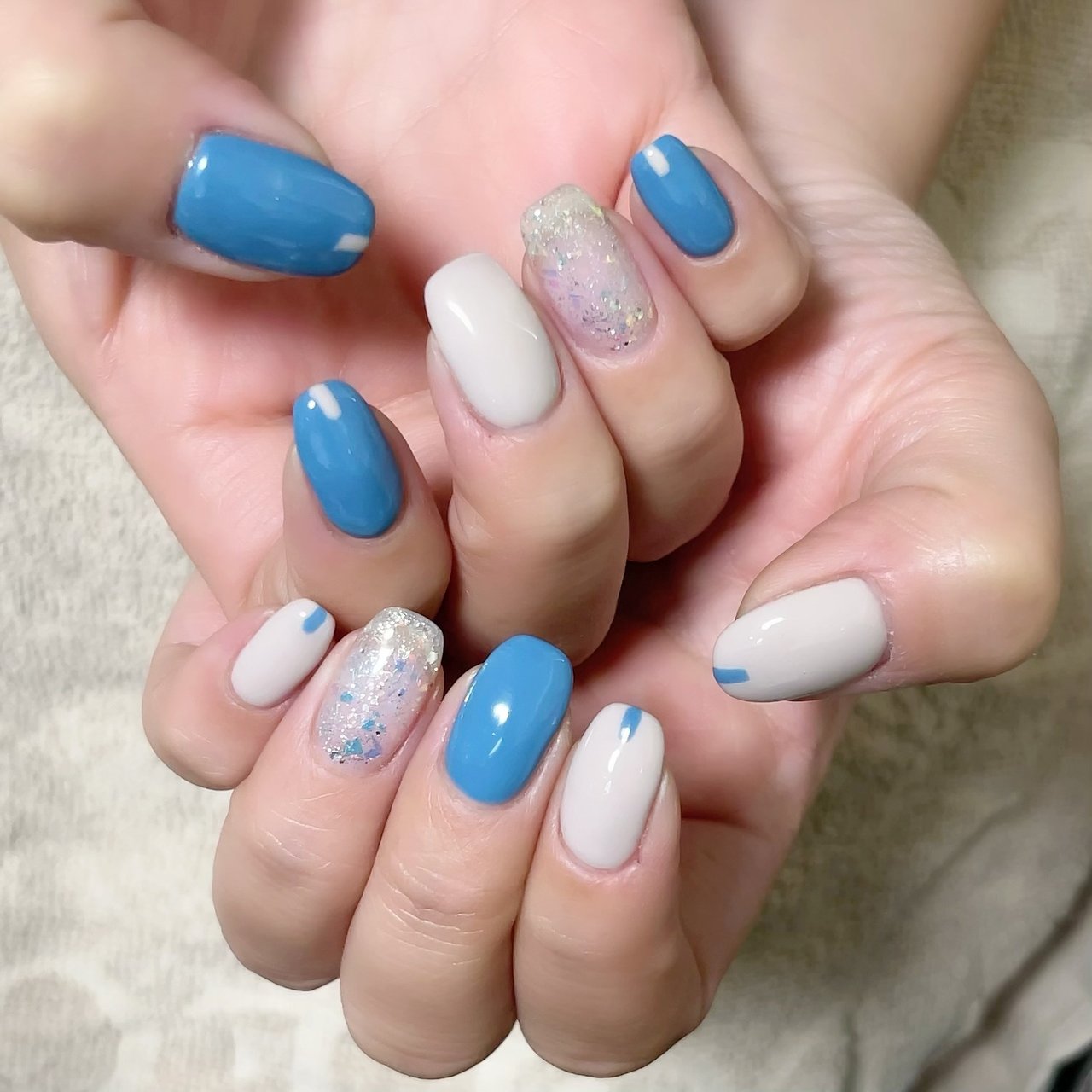 夏/旅行/海/リゾート/ハンド - Jasmine86のネイルデザイン[No.7494834