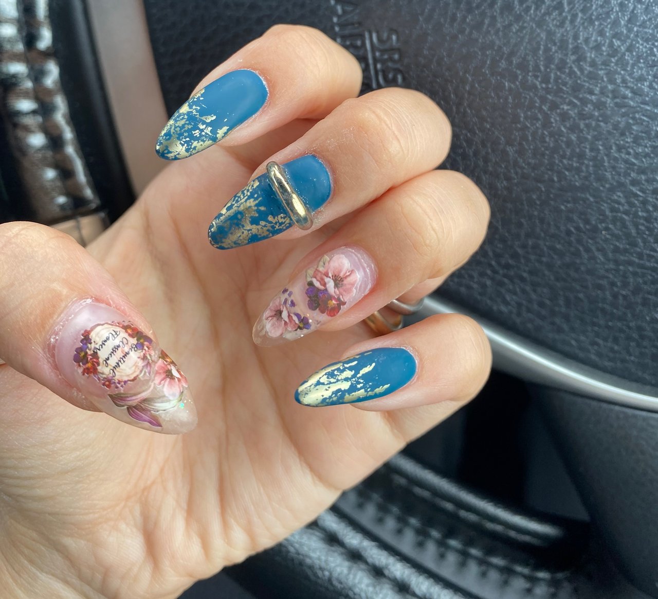 夏 秋 ハンド Navyのネイルデザイン No ネイルブック