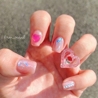プラチェーンネイルのネイルデザイン｜ネイルブック