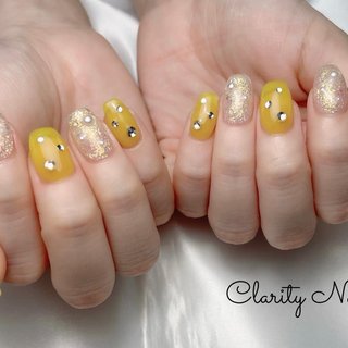 定額デザイン💅✨色替えOK 
#ジェルネイル#ネイル#nail#シンプル#持ち込みアート#天王寺#阿倍野#プライベートサロン#ネイルサロン#春夏ネイル#春ネイル#夏ネイル#水彩アート#アートし放題#定額デザイン#シンプル#ニュアンス#ニュアンスネイル#ちゅるんネイル#オフィスネイル#フィルイン一層残し#フィルイン#フットネイル#foot#hand#spring#summer#autumn#winter#privatesalon #春 #夏 #オールシーズン #ハンド #ビジュー #ラメ #ワンカラー #パール #イエロー #ジェルネイル #お客様 #Clarity Nail #ネイルブック