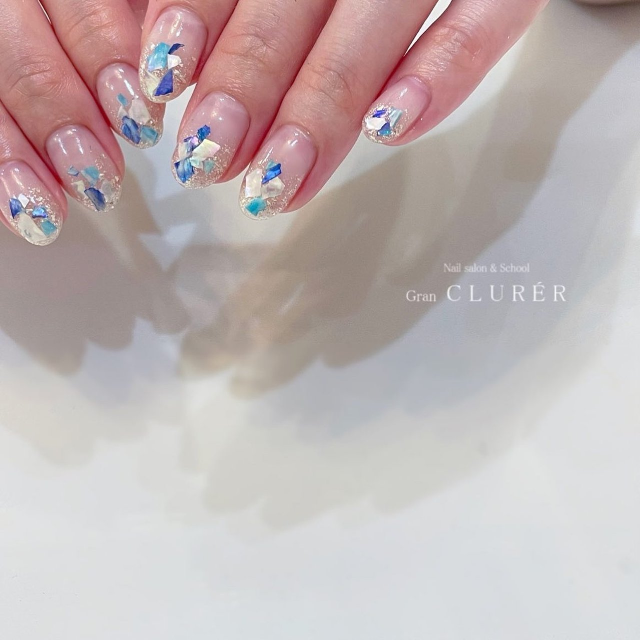 夏 海 リゾート 浴衣 ハンド Gran Clurerのネイルデザイン No ネイルブック