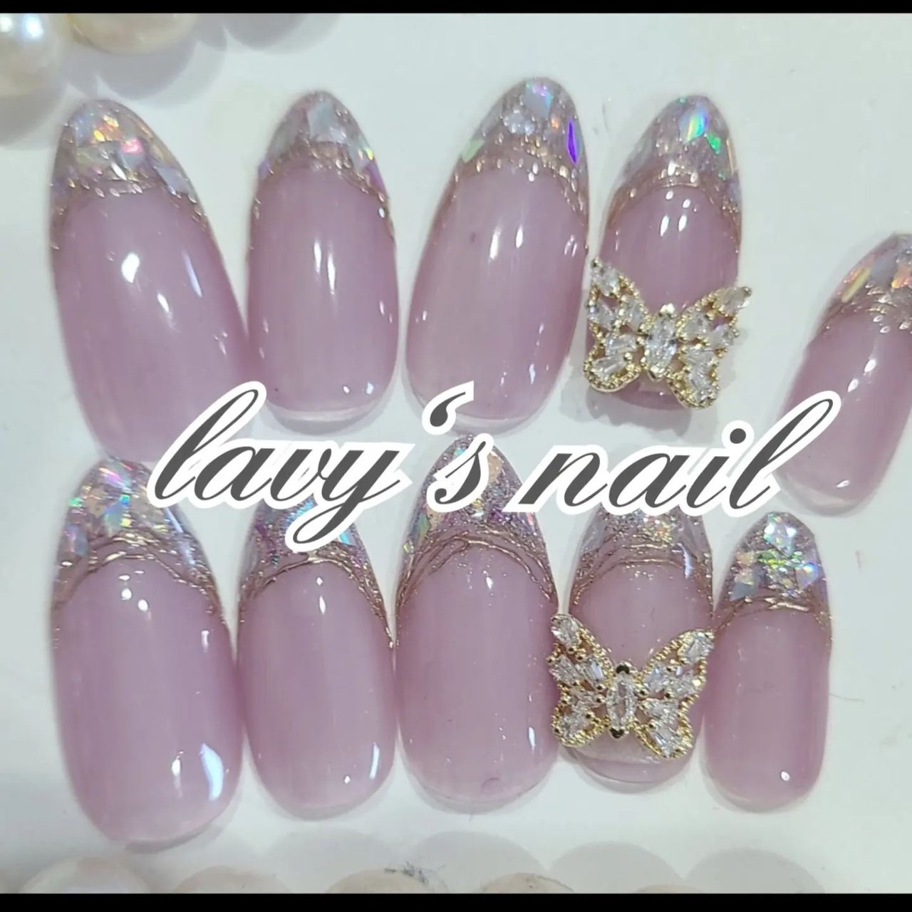 成人式/ブライダル/パーティー/デート/ハンド - lavy's nailのネイル ...