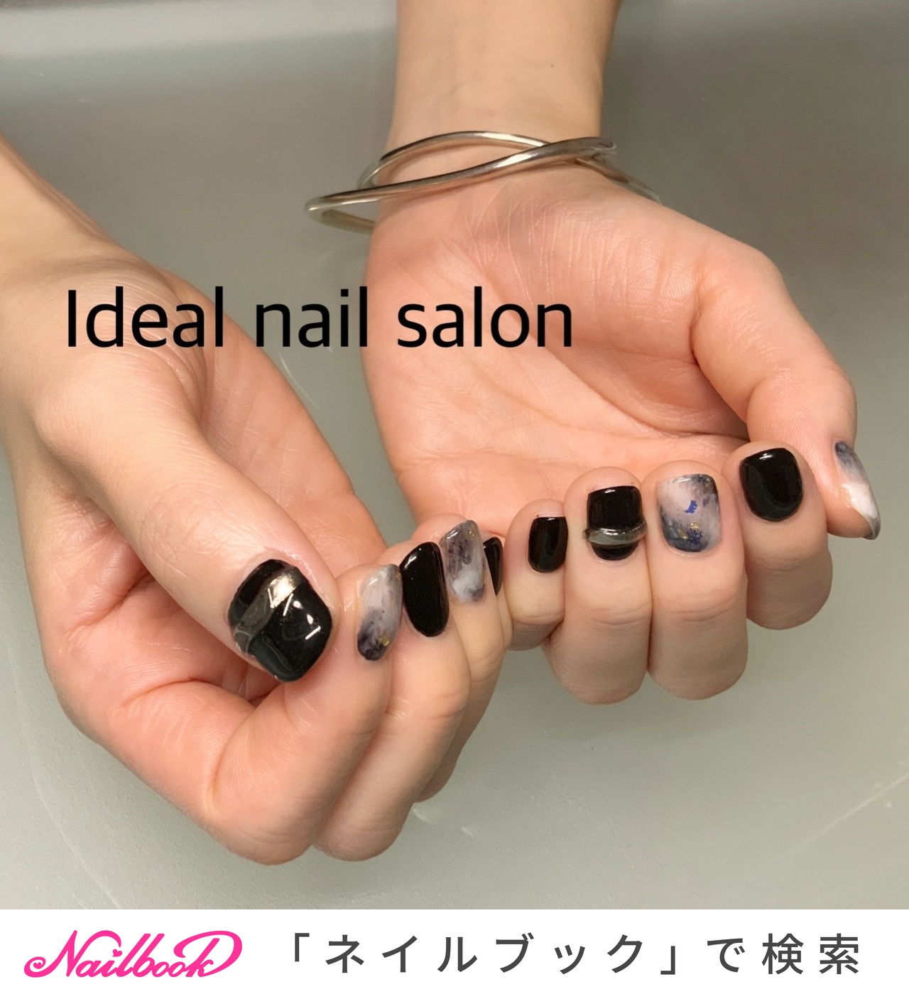 シンプル かっこいいのネイルデザイン ネイルブック