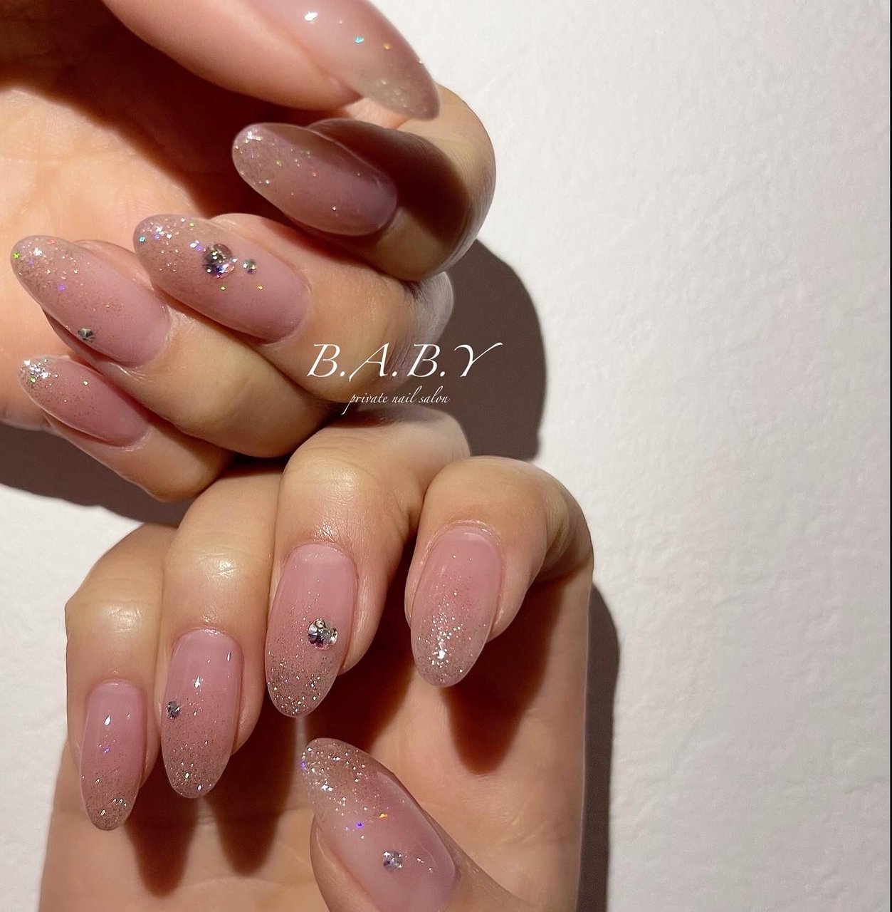 オールシーズン オフィス パーティー デート ハンド B A B Y ネイルサロンベイビー のネイルデザイン No ネイルブック