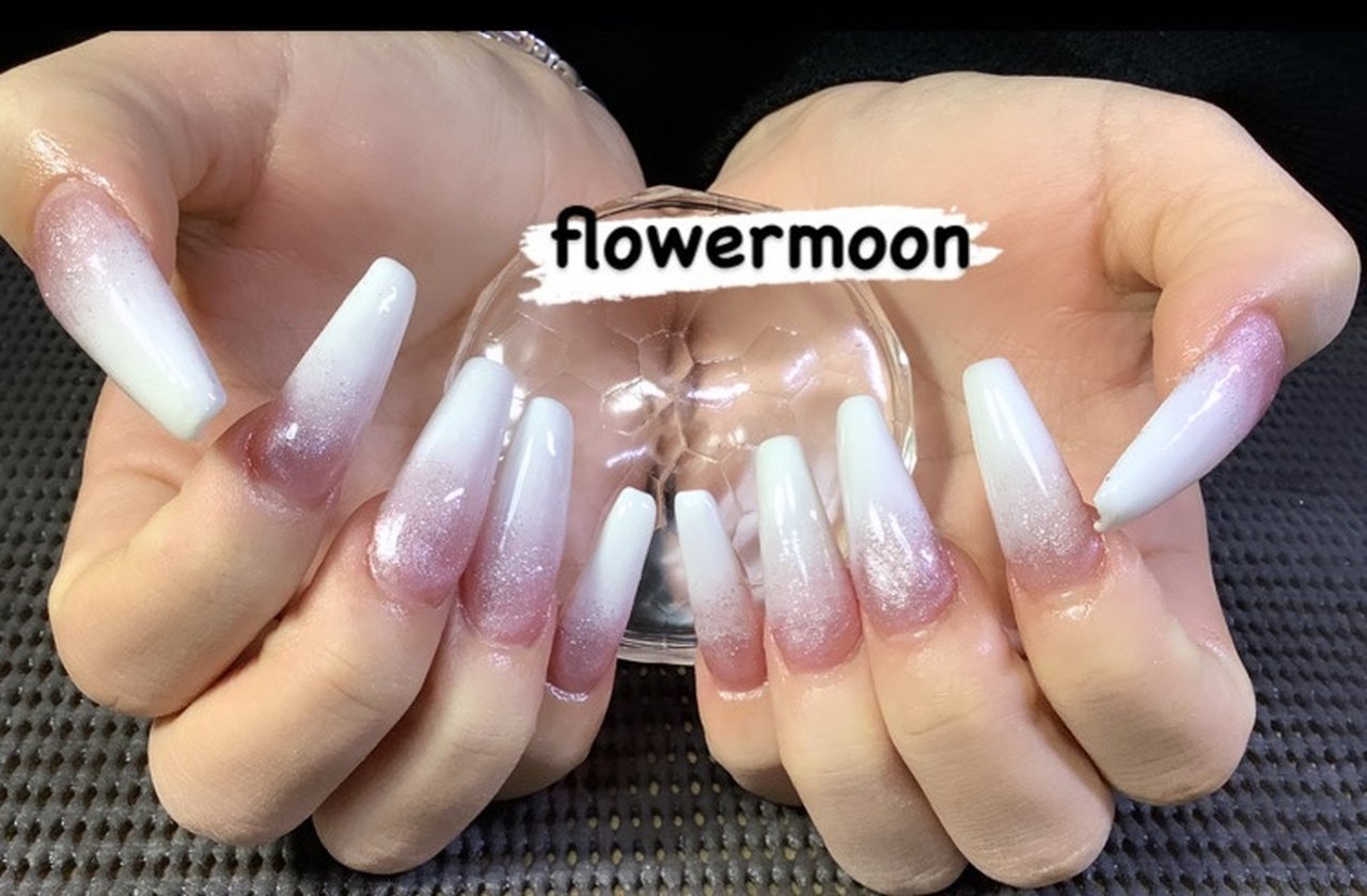 夏 オールシーズン パーティー ハンド グラデーション Flowermoon Emiのネイルデザイン No ネイルブック