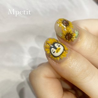 人気順｜ラウンド/#ペンギンのネイルデザイン｜ネイルブック