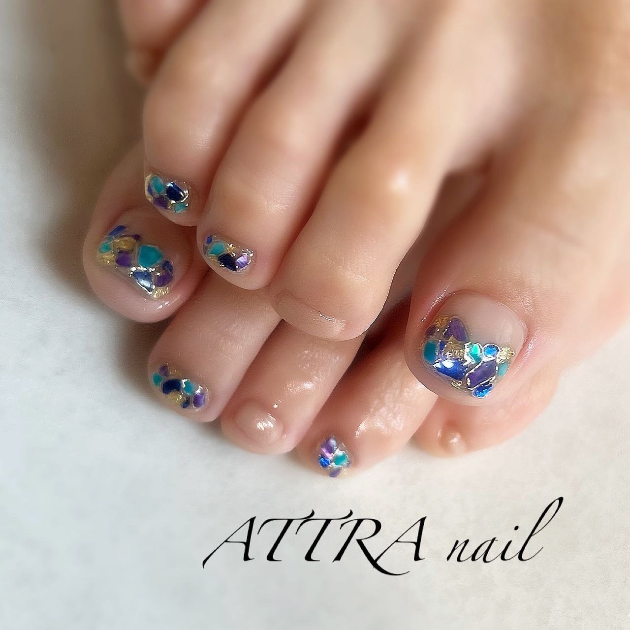 春 夏 秋 冬 フット Naomiのネイルデザイン No ネイルブック