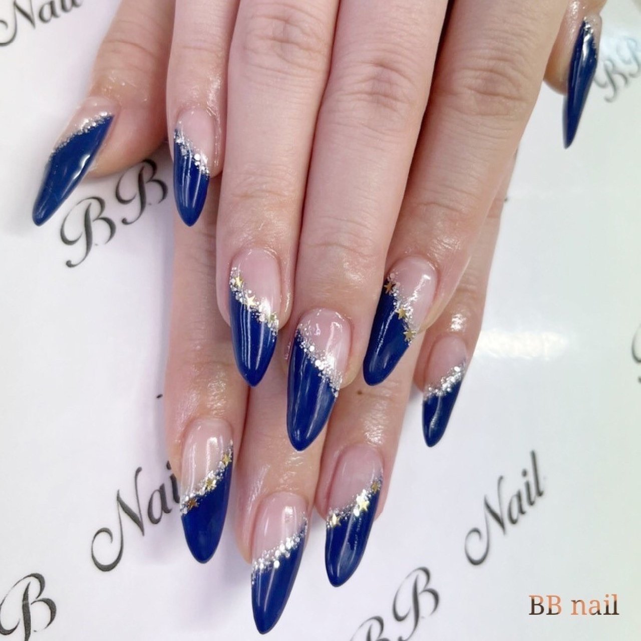 M-STYLE ネイルアート筆 青 M-STYLE ネイルアート筆 青 M-STYLE ネイルアート筆 青 - ネイル