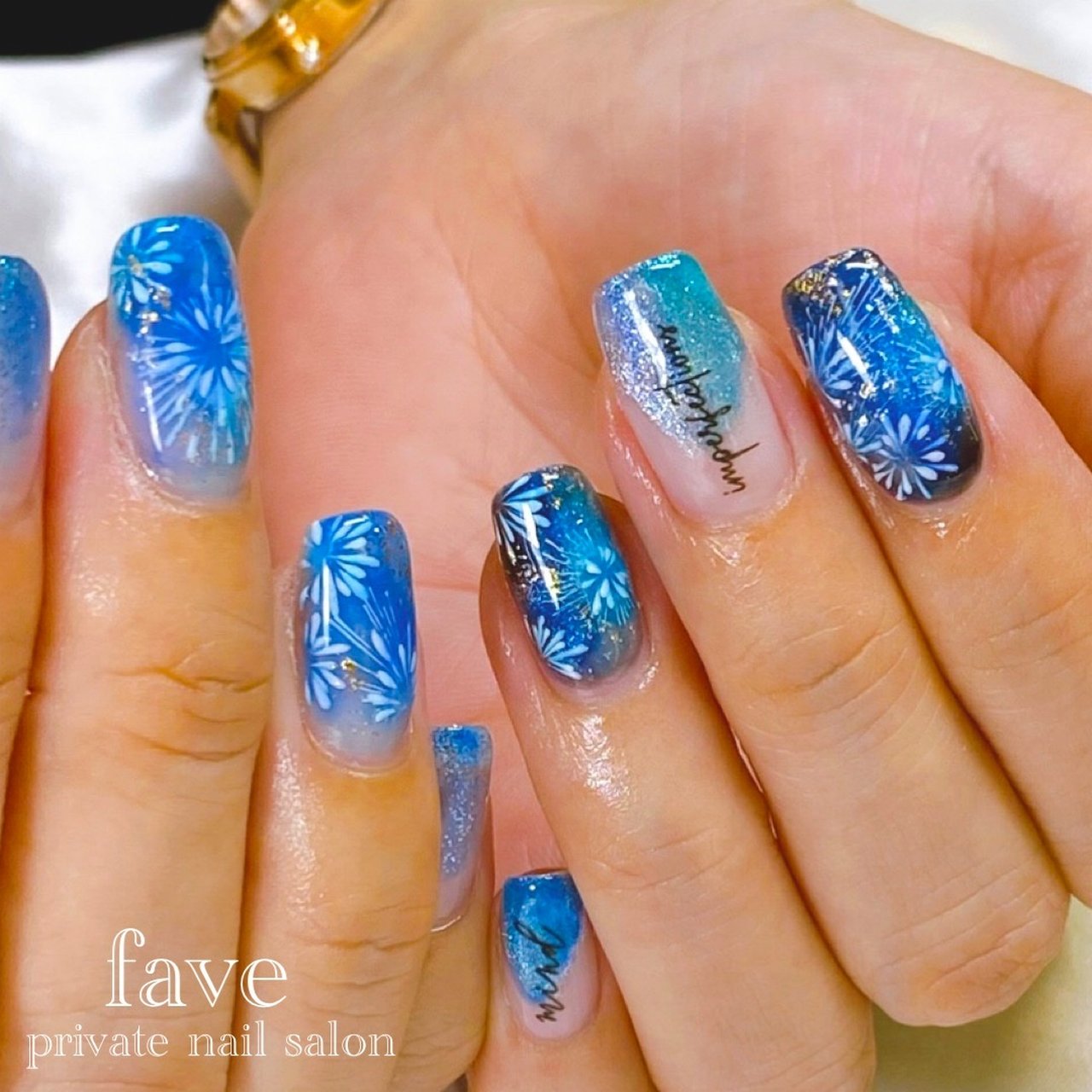 夏 海 リゾート 浴衣 ハンド Che Siのネイルデザイン No ネイルブック