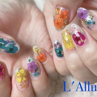 アクアリウムネイルのネイルデザイン ネイルブック