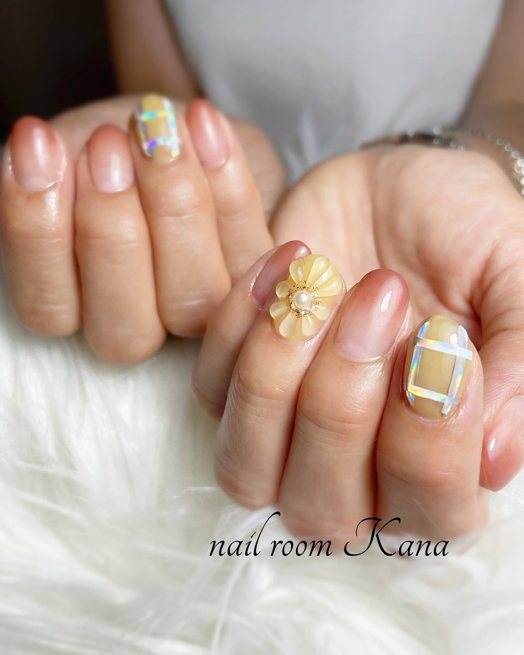 秋 冬 ハンド グラデーション チェック Nail Room Kanaのネイルデザイン No ネイルブック