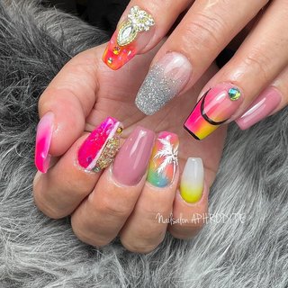 沖縄旅行のネイルデザイン ネイルブック