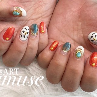フクロウ　痛ネイルオーダー フクロウ様 専用 痛ネイルオーダー